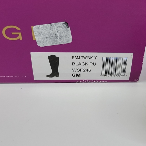Rampage twinkle moto boot with ankle straps NWT - Picture 7 of 7